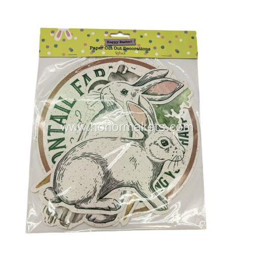 Easter Paper Cut Out Decorations